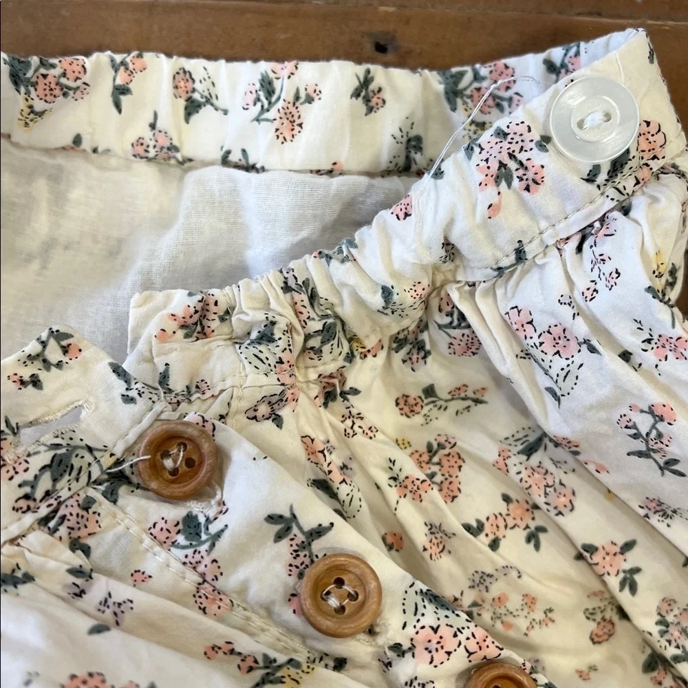 Belati floral blouse and midi skirt set girls 14 modest Prairiecore Cottagecore